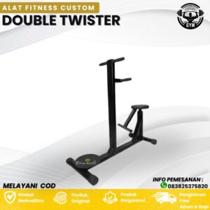 Alat Fitness Custom Double Twister