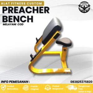 Alat Fitness Custom Preacher Bench