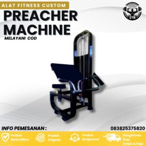 Alat Fitness Custom Preacher Machine